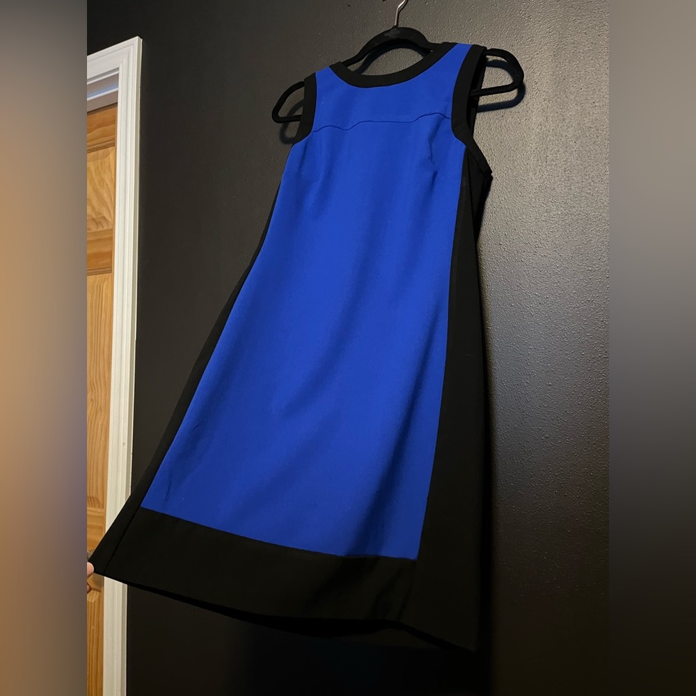 Ralph Lauren Blue and Black Dress